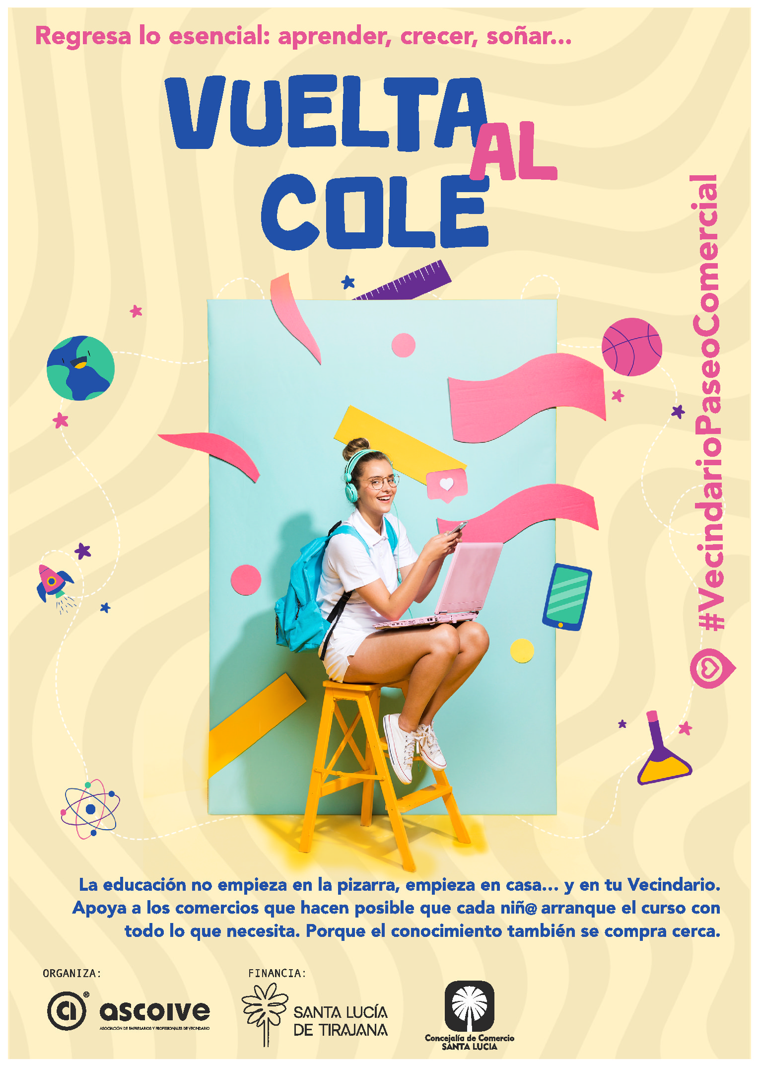 ¡Vuelta al cole! Apoya al comercio local y haz que esta temporada sea especial