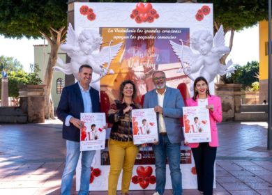 Vecindario impulsa el comercio local con una campaña especial por San Valentín
